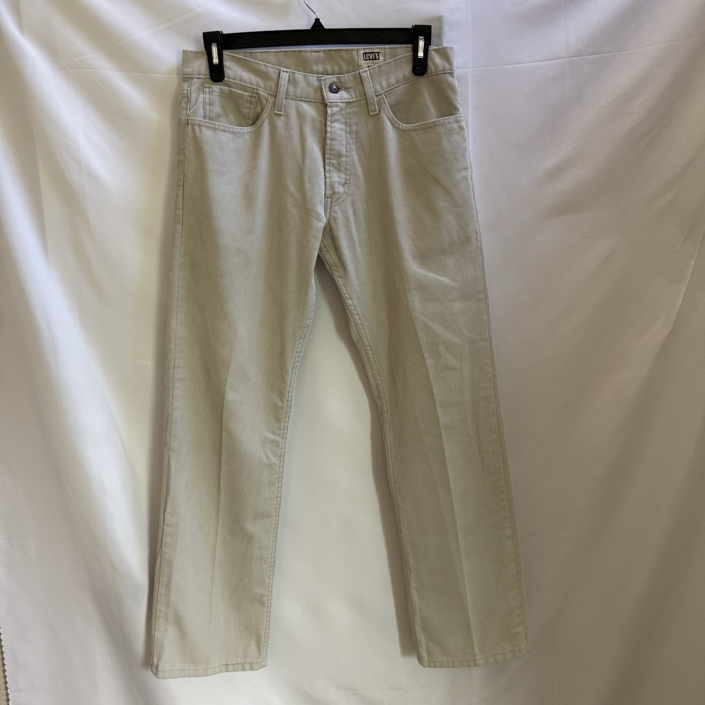 Levi's 514 Corduroy Pants Beach Surfer Slim Straight Y2K VTG Men's 33W 30L